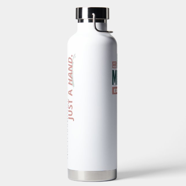 HME Water Bottle: Not a Handout | Modern Bottle (Left)