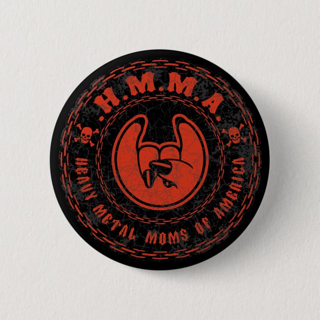 HMMA 6 CM ROUND BADGE (Front)