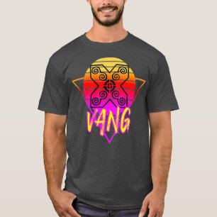 Hmong Hmoob Vang Family Clan Culture Art Clothing T-Shirt