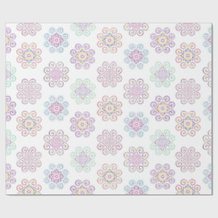 Hmong Inspired Bright Color (Large) Design Wrapping Paper