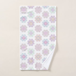 Hmong Inspired, Bright Pattern - Hand Towel