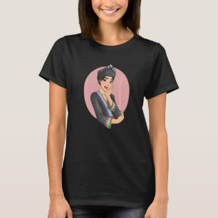 Hmong Miao Proud Traditional Girl Woman Hmoob Quee T-Shirt