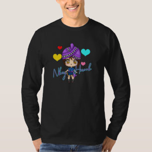 Hmong Miao Proud Traditional Girl Woman Hmoob Quee T-Shirt