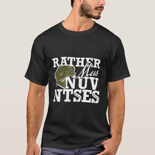 Hmong Rather Mus Nuv Ntses T-Shirt (Front)