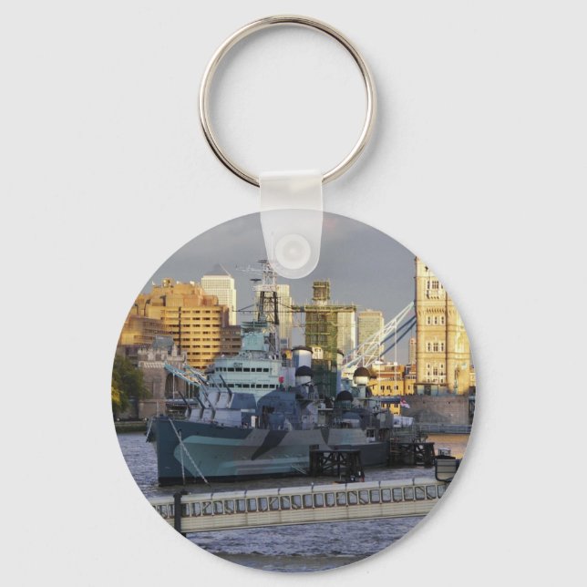 HMS Belfast. Key Ring (Front)