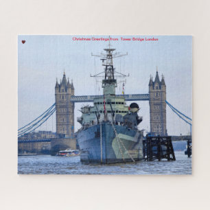 HMS Belfast Tower Bridge London Jigsaw Puzzle