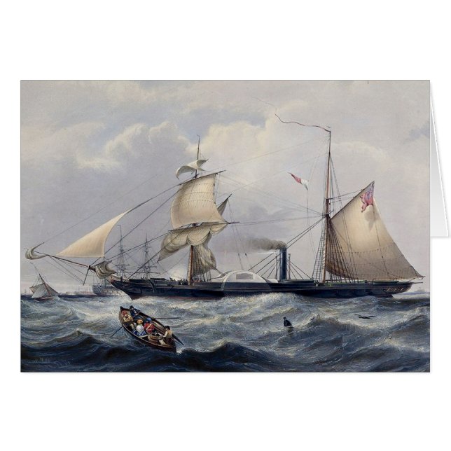 HMS Cyclops Frigate 1839 (Front Horizontal)