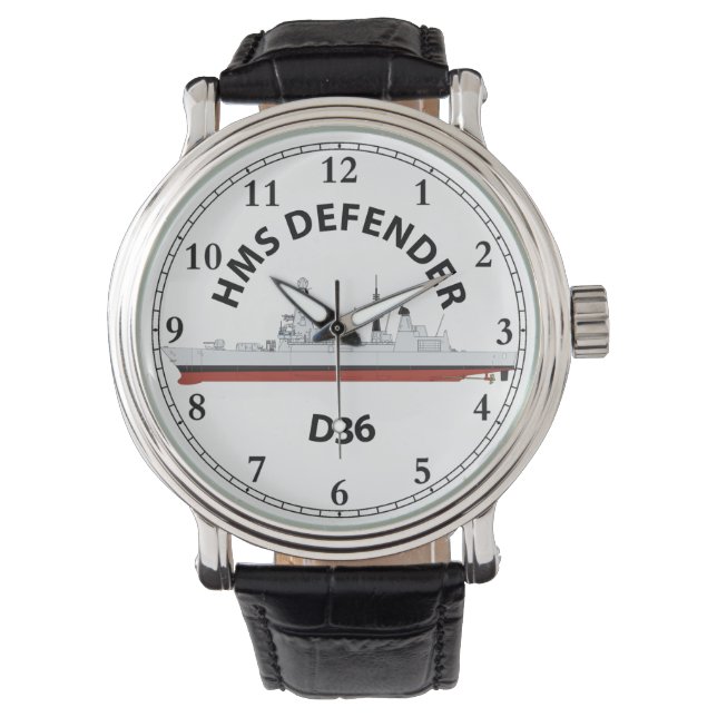 HMS DEFENDER - D36 -TYPE 45 WATCH (Front)