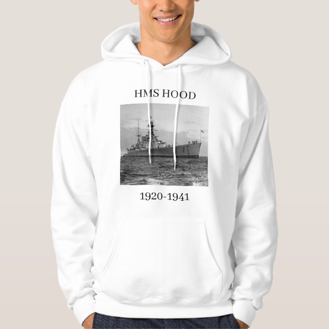 HMS Hood Hoodie  "HMS Hoodie" (Front)