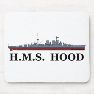 HMS Hood Mouse Pad