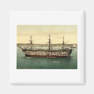 HMS Impregnable, Plymouth, Devon, England Magnet