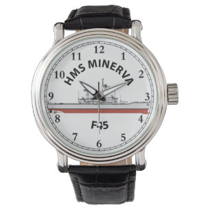 HMS MINERVA - F45 - LEANDER ORIG WATCH