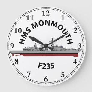 HMS MONMOUTH - F235 - TYPE 23 LARGE CLOCK
