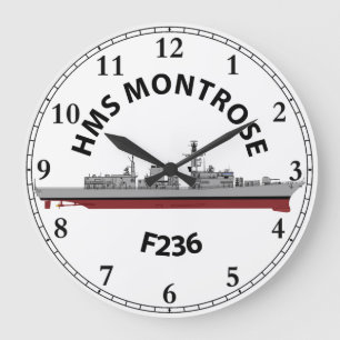 HMS MONTROSE - F236 - TYPE 23 LARGE CLOCK