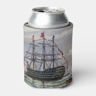 HMS Queen Battleship 1839 Can Cooler
