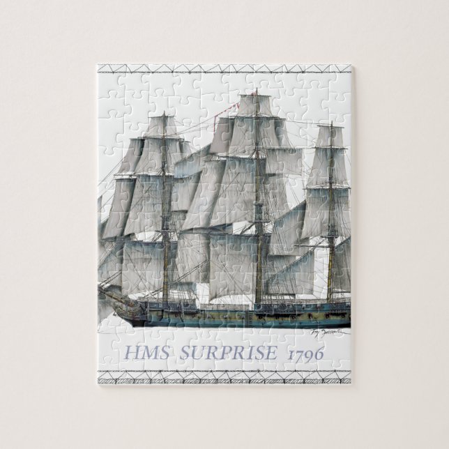 HMS Surprise 1796 Jigsaw Puzzle (Vertical)