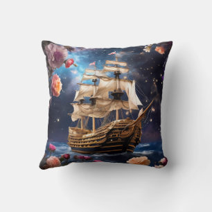 HMS Victory Lord Nelsons Ship Cushion