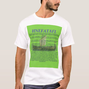 Hnefatafl game shirt green