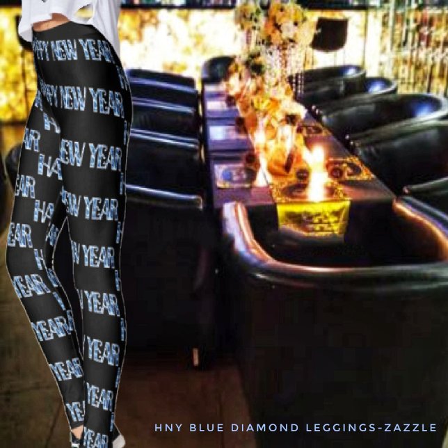 HNY-Blue Diamond Leggings (Creator Uploaded)