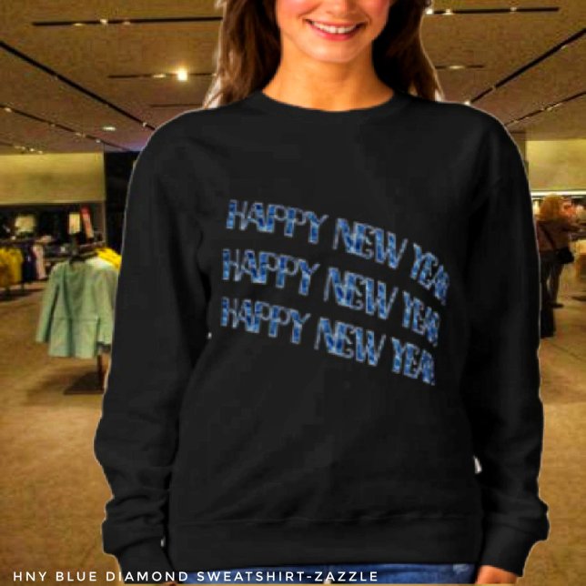 HNY-Blue Diamond Sweatshirt (Creator Uploaded)