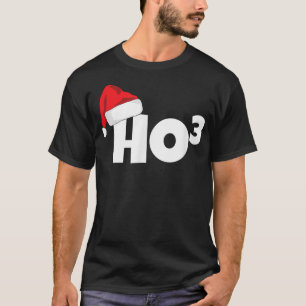 Ho-3 Cubed Christmas Ho-Ho-Ho Math Teacher Funny G T-Shirt