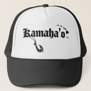 Ho Brah!....,Dis is Kamaha'o Hat!!! Trucker Hat