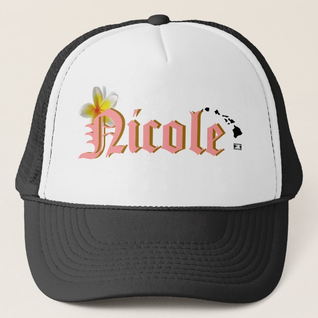 Ho Brah!...,Dis is Nicoles Hat!!! Trucker Hat (Front)