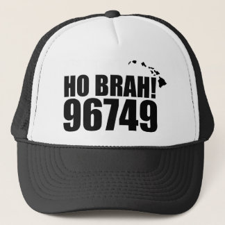 Ho Brah!...,Hawaii Zip Code Hat 96749 Keaau