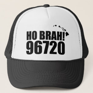 Ho Brah!...,Hawaii Zip Code Hats 96720 Hilo