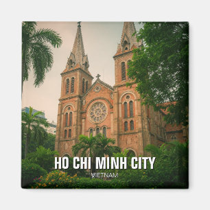Ho Chi Minh City Notre Dame Cathedral Saigon Magnet
