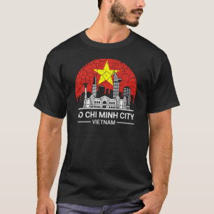 Ho Chi Minh City Vietnam Flag T-Shirt