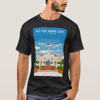 Ho Chi Minh City Vietnam Travel Poster 