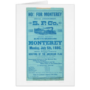 Ho for Monterey So. Pacific Advertisement (1652A)
