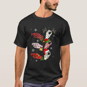 Ho Ho ASL Sign Language Deaf Pride Family Pyjamas T-Shirt