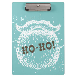 Ho-Ho Christmas Holiday Santa Noel Clipboard