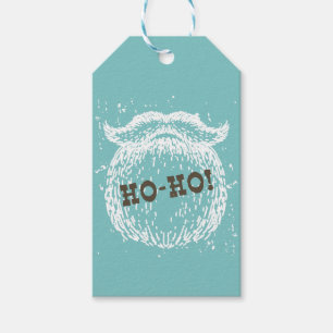 Ho-Ho Christmas Holiday Santa Noel Gift Tags