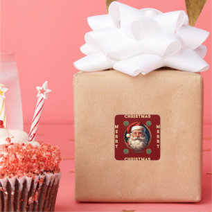 Ho Ho Happiness Square Sticker