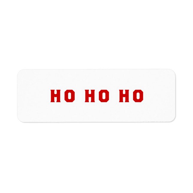 HO HO HO (Front)