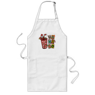 Ho Ho Ho Chirstmas Gnome Long Apron