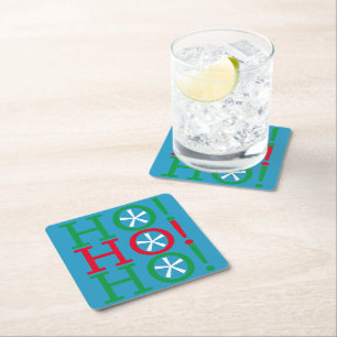Ho! Ho! Ho! Christmas Coasters are Festive
