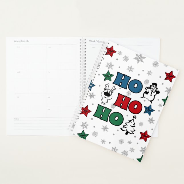 Ho-Ho-Ho Christmas design Planner (Display)