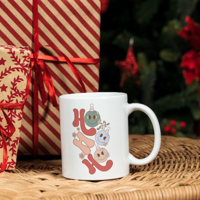 HO HO HO: Christmas Drinking Coffee Mug (Creator Uploaded)