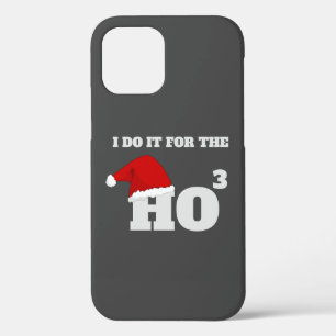 Ho Ho Ho   Christmas Funny Text Holiday Gift iPhone 12 Case