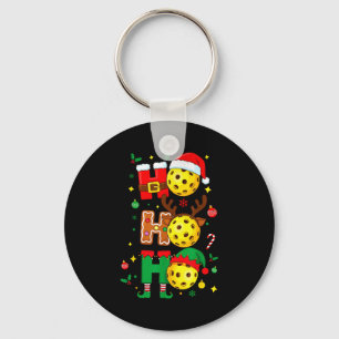 Ho Ho Ho Ckleball Christmas, Funny Paddle Players  Key Ring