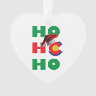 Ho Ho Ho Colorado Ornament