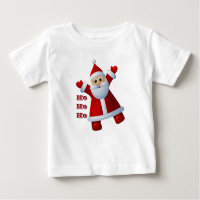HO! HO! HO! Cute Santa Claus Merry Christmas