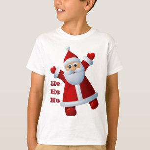 HO! HO! HO! Cute Santa Claus Merry Christmas T-Shirt