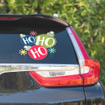 Ho Ho Ho Festive Christmas Xmas Family Matching<br><div class="desc">Ho Ho Ho Festive Christmas Decorations Holiday Stickers features three whimsical Christmas baubles with the text "Ho Ho Ho" in modern typography accented with snowflakes. Perfect for holiday decorating and gift wrapping. Bright,  colourful and fun. Designed by Evco Holidays www.zazzle.com/store/evcoholidays</div>