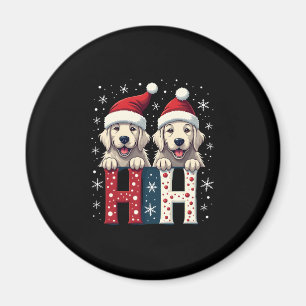 Ho Ho Ho Great Pyrenees Dog Lover Christmas Santa  Magnet