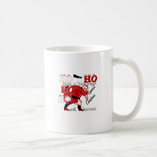 HO HO HO Have a Wonderful Christmas With Gratitude Coffee Mug